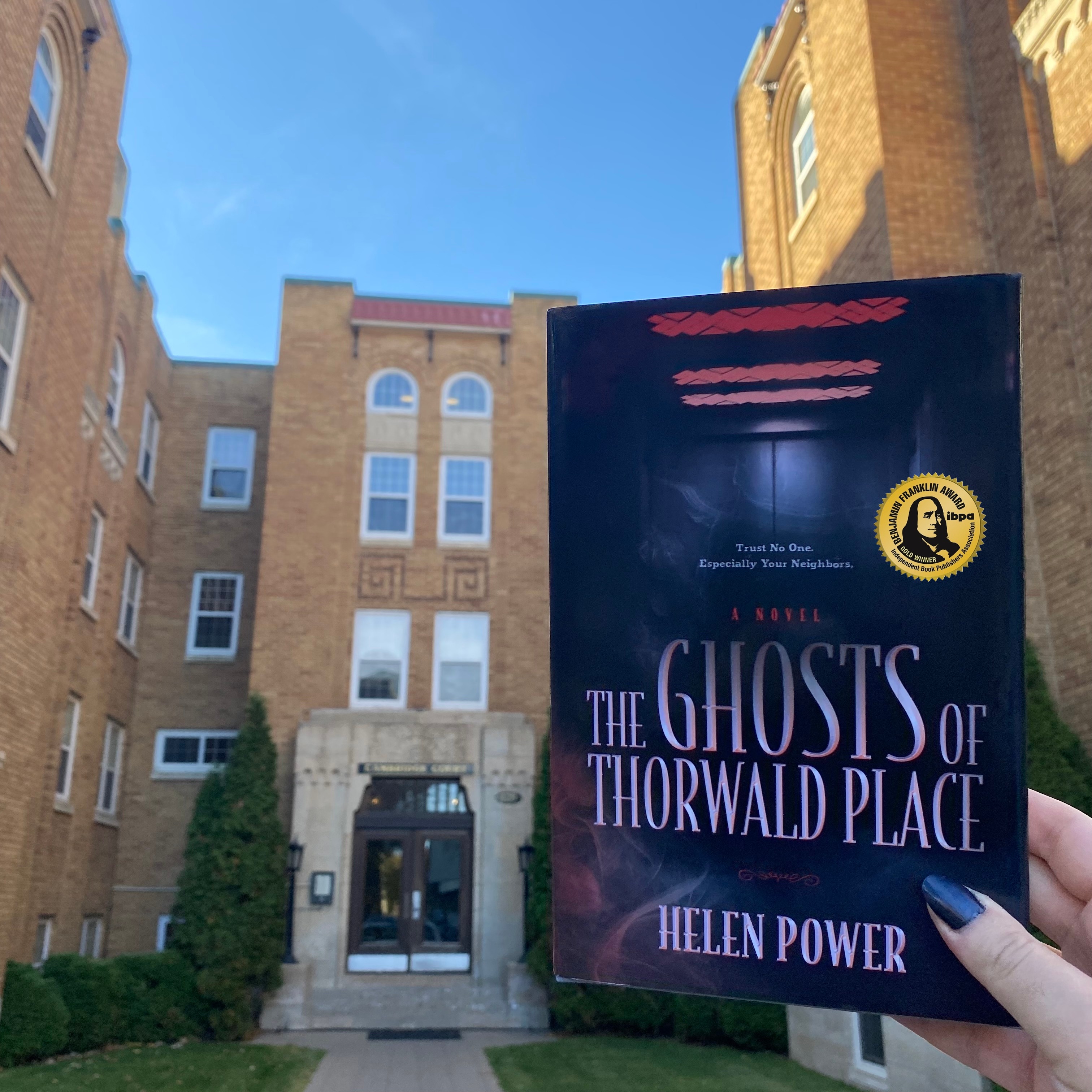 "The Ghosts of Thorwald Place" Wins Gold in IBPA Benjamin Franklin Awards